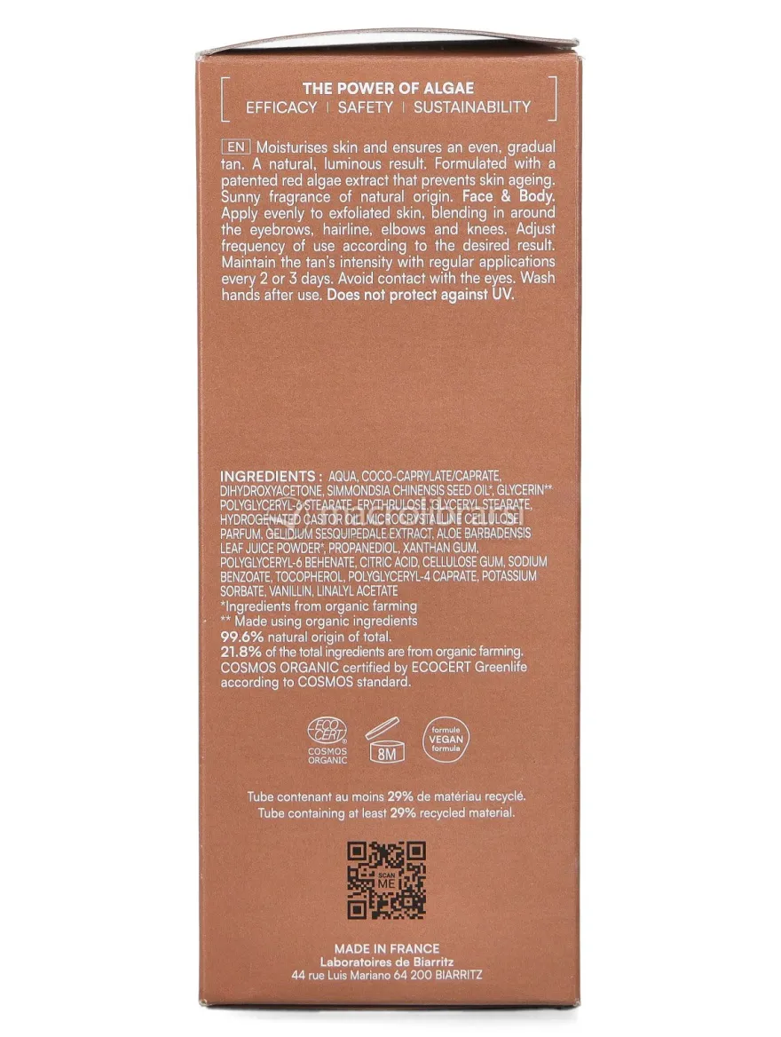 Latte Autoabbronzante Idratante Viso e Corpo