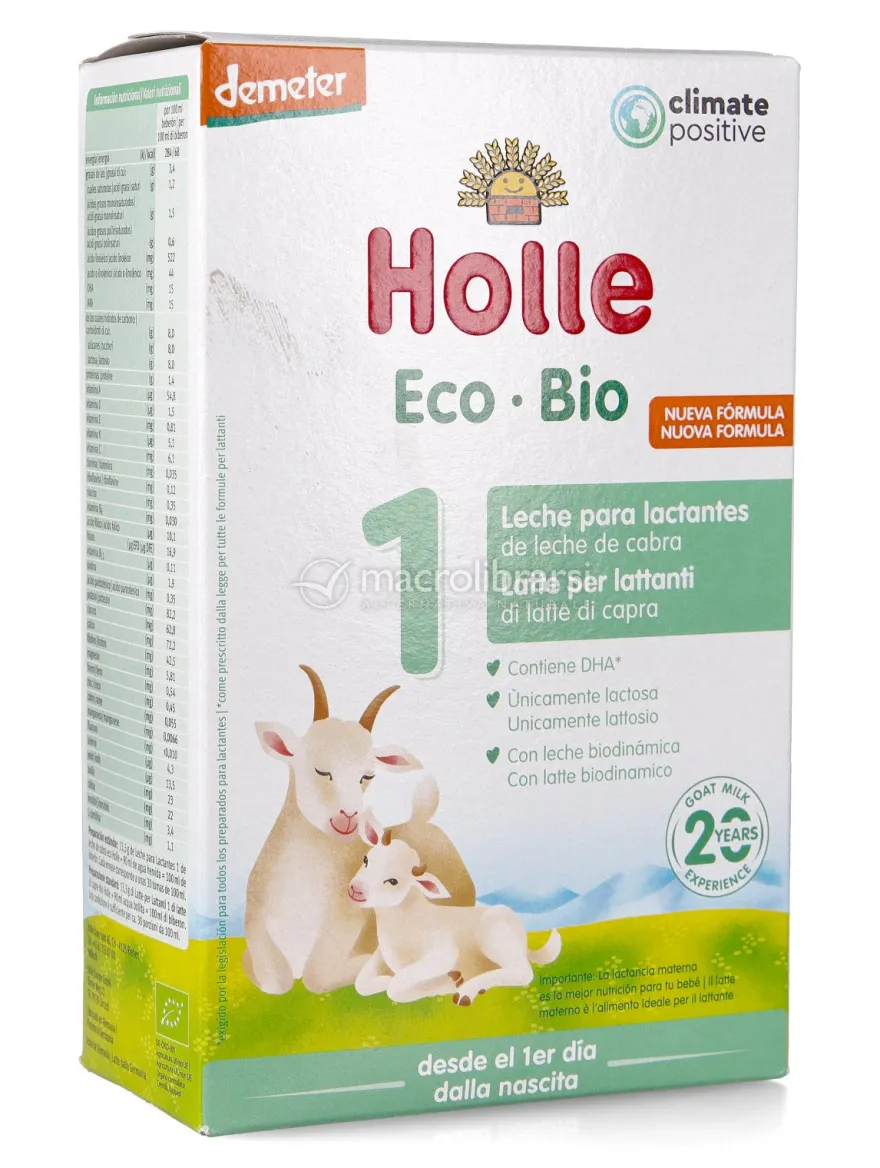 Latte di Capra per Lattanti 1 Holle Bio