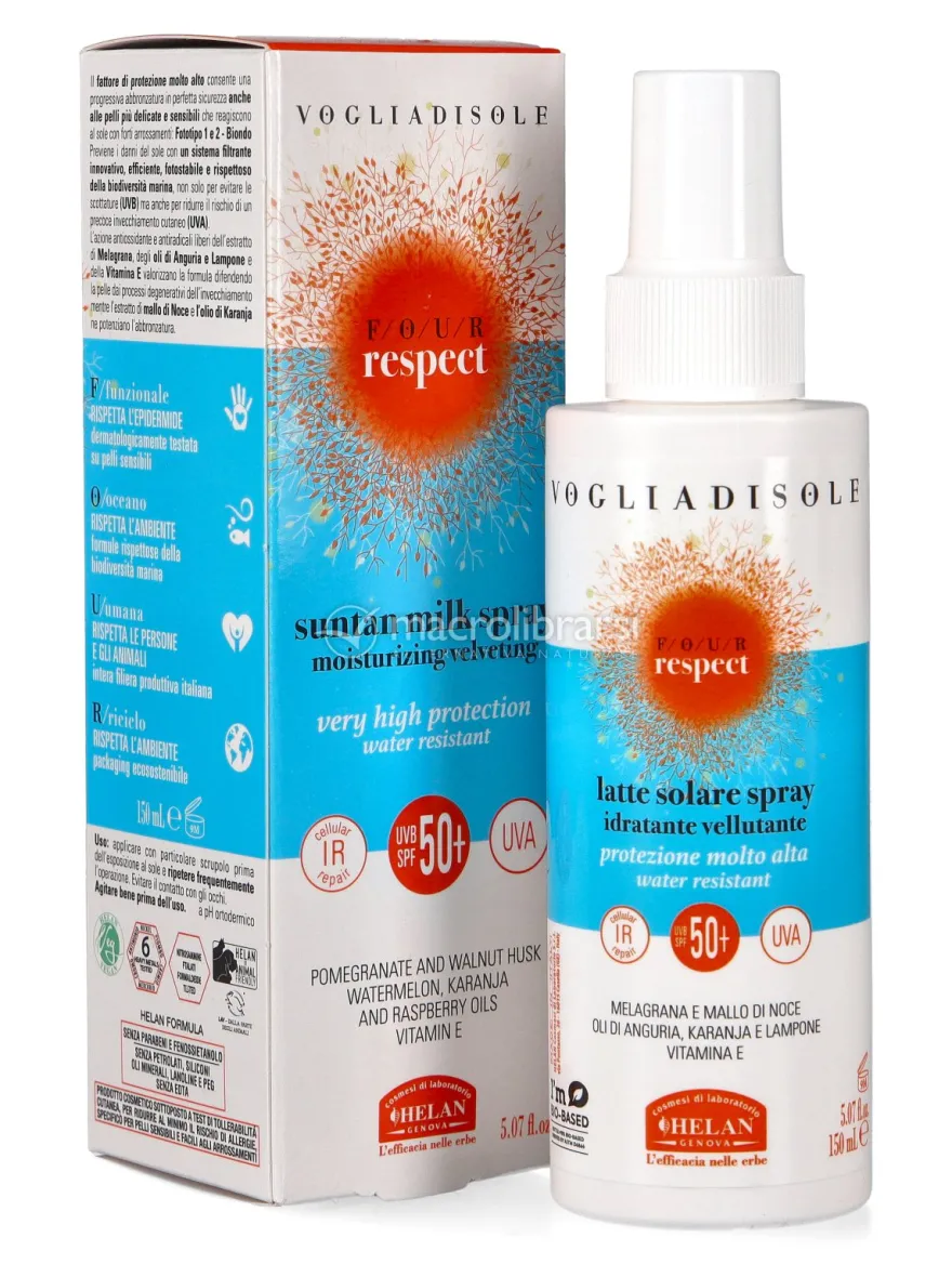 Latte Solare Spray SPF50+ Four Respect