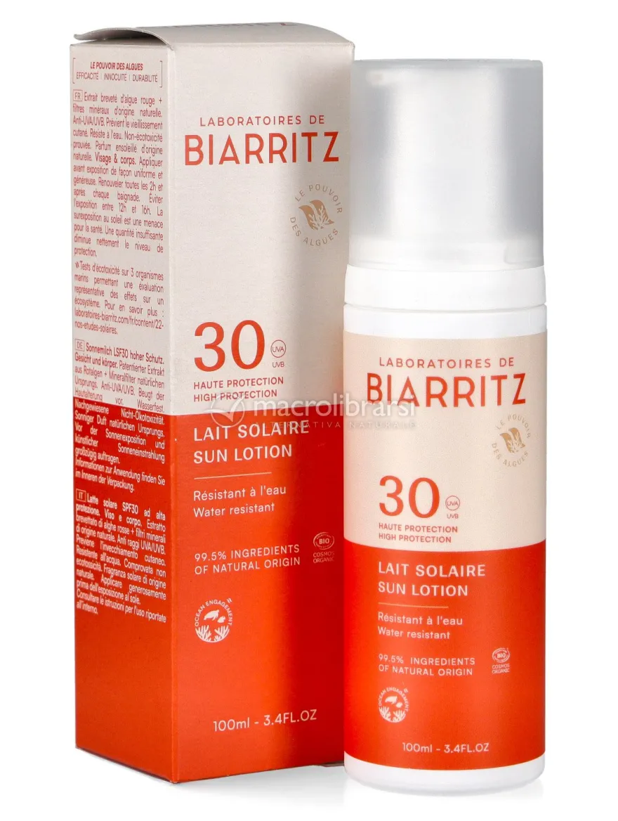Latte Solare Viso e Corpo SPF 30 - 100 ml