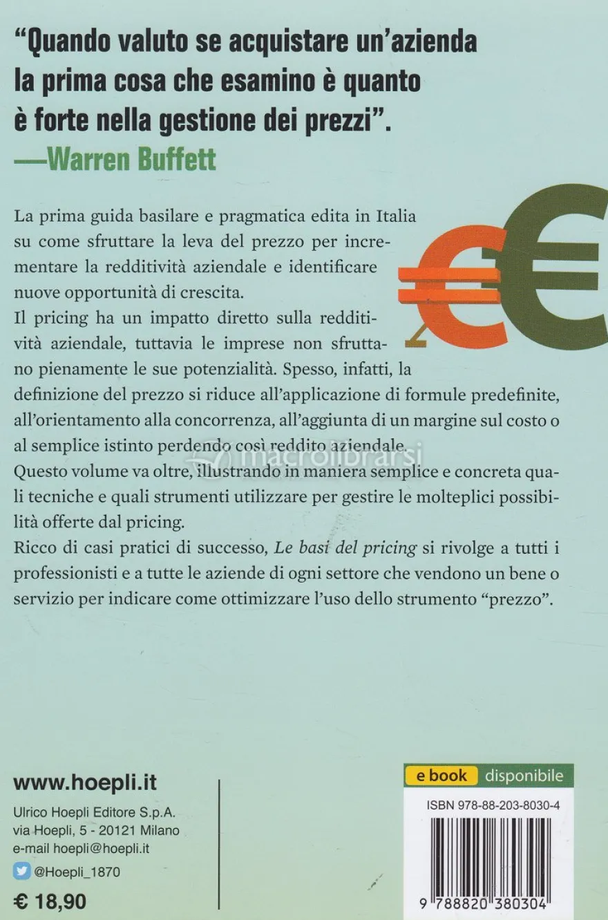 Le Basi del Pricing