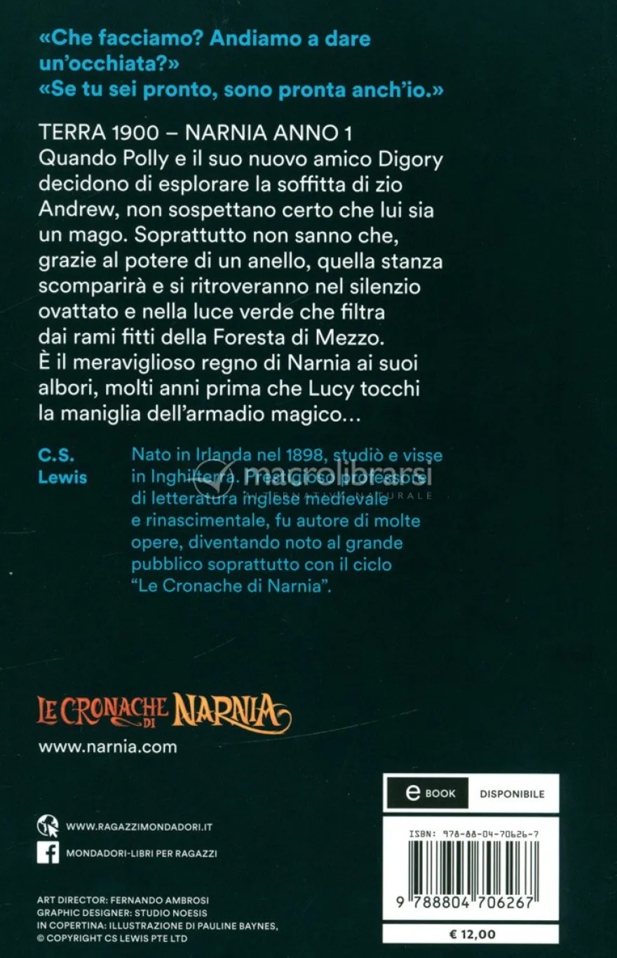 Le Cronache di Narnia 1 - Il Nipote del Mago