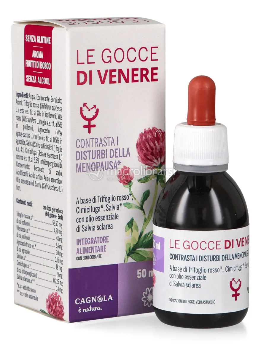 Le Gocce di Venere - Contrasta i Disturbi della Menopausa