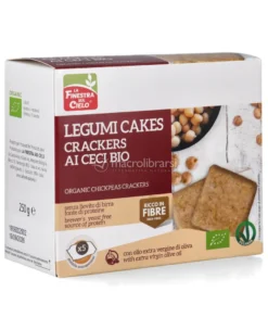 Legumi Cakes - Crackers di Ceci Bio - 250 G