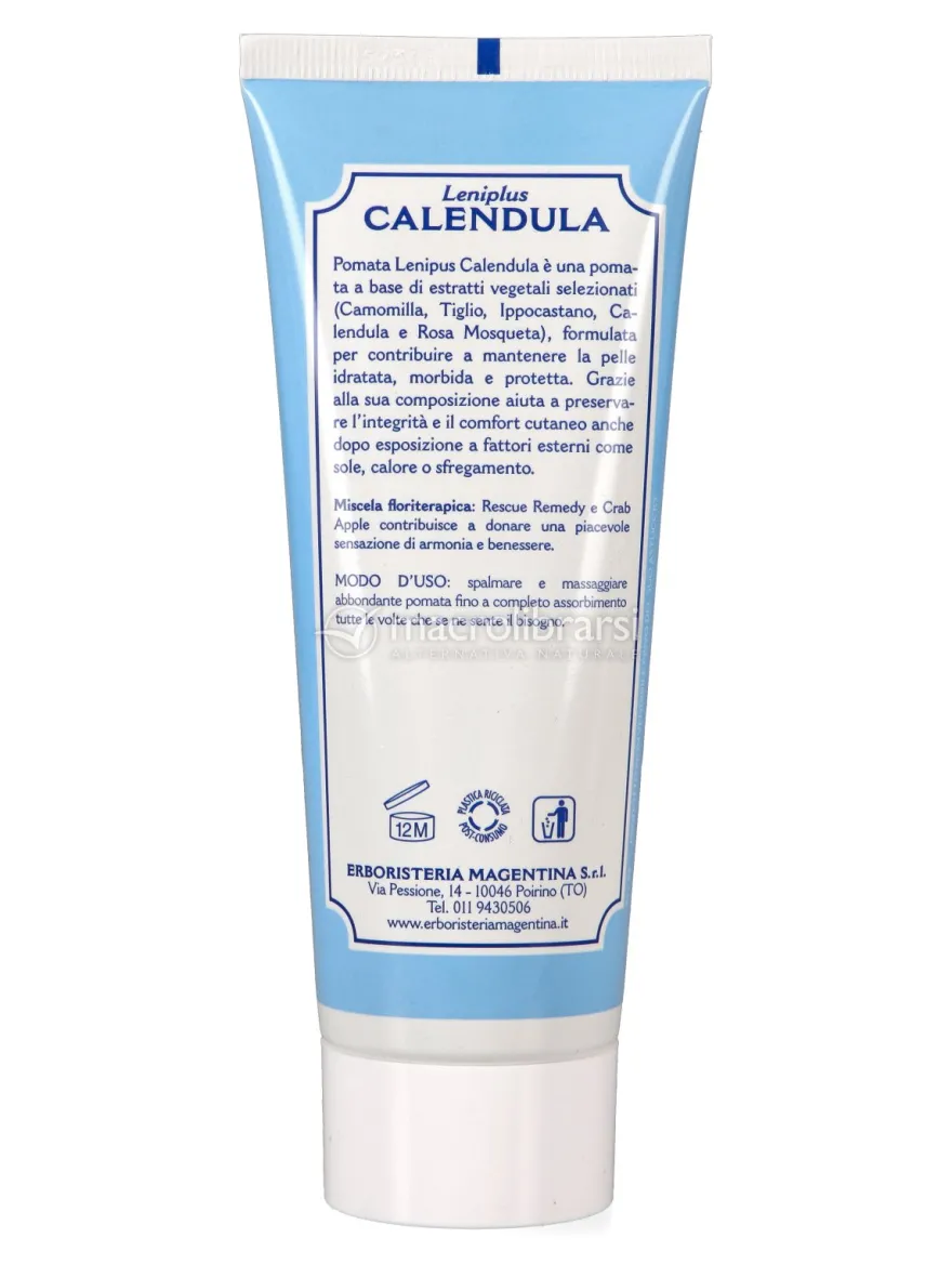 Leniplus - Pomata alla Calendula con Aloe e Vitamina E