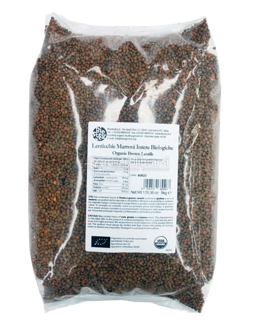 Lenticchie Marroni Piccole Bio