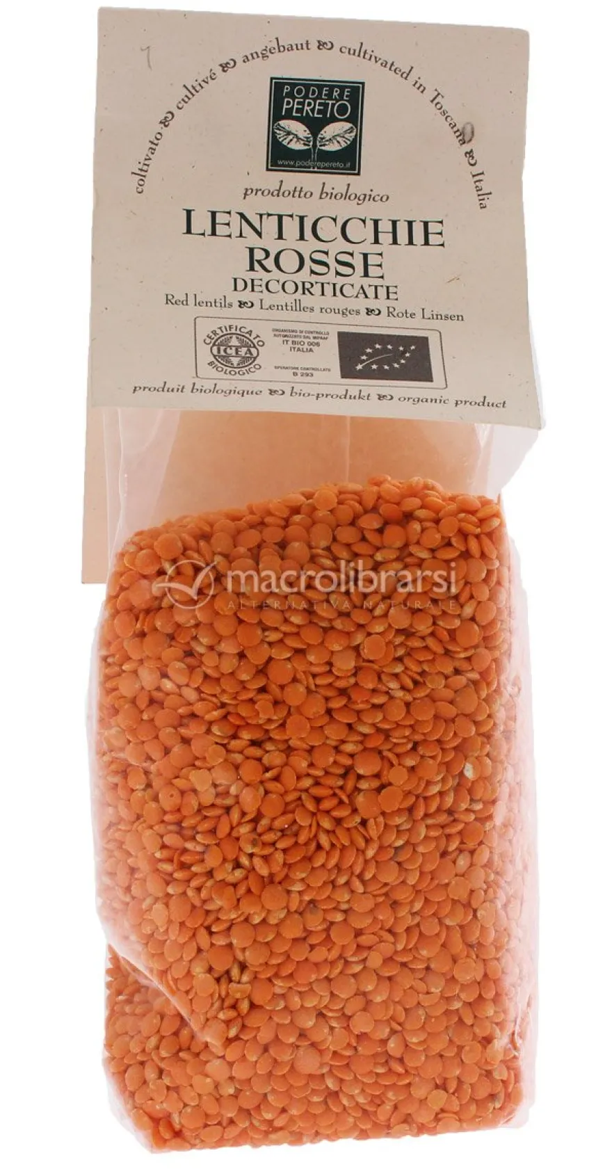 Lenticchie Rosse Decorticate