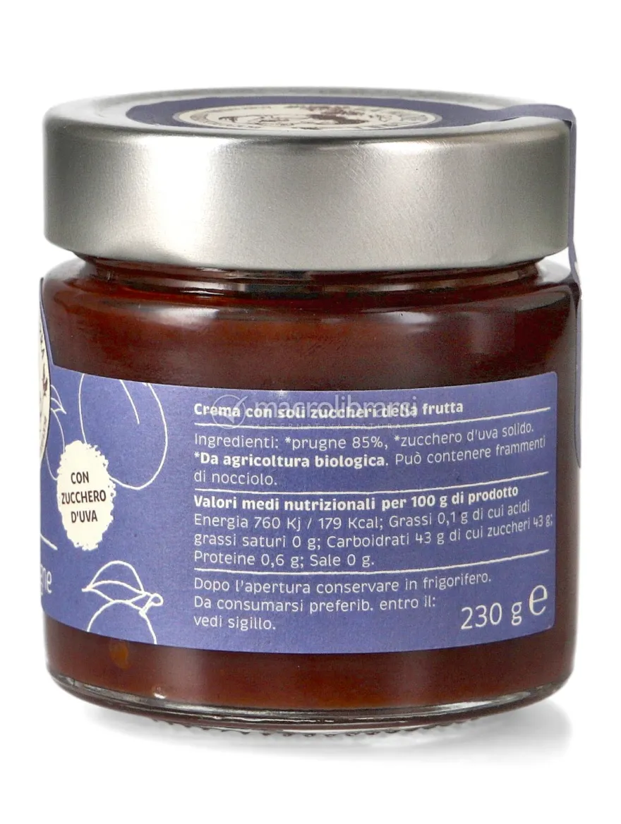 Le Prugne con Zucchero d'Uva Bio