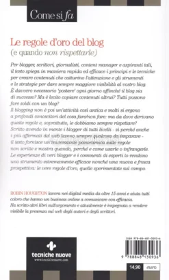 Le Regole d'Oro del Blog