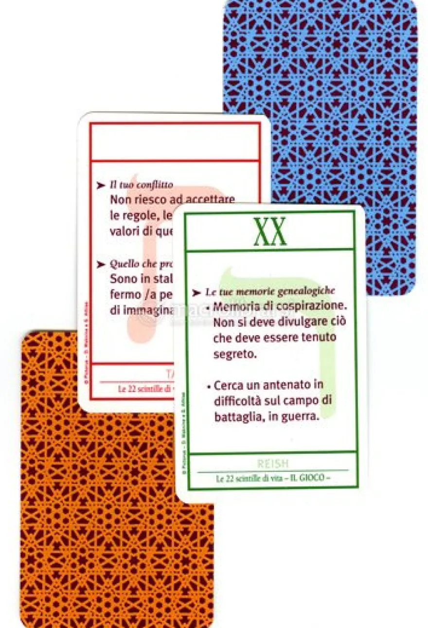 Le 22 Scintille di Vita - Il Gioco