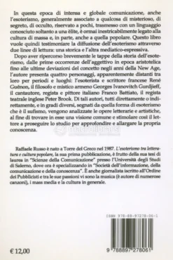 L'Esoterismo tra Letteratura e Cultura Popolare