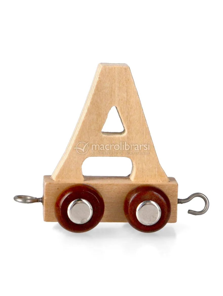 Lettera per Trenino in Legno - A