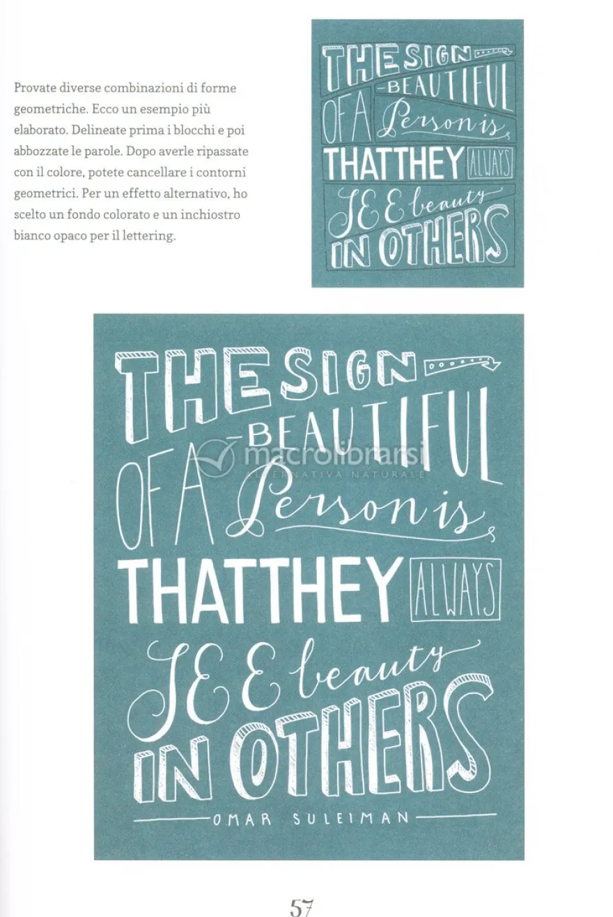Lettering - Creativo ma non Solo