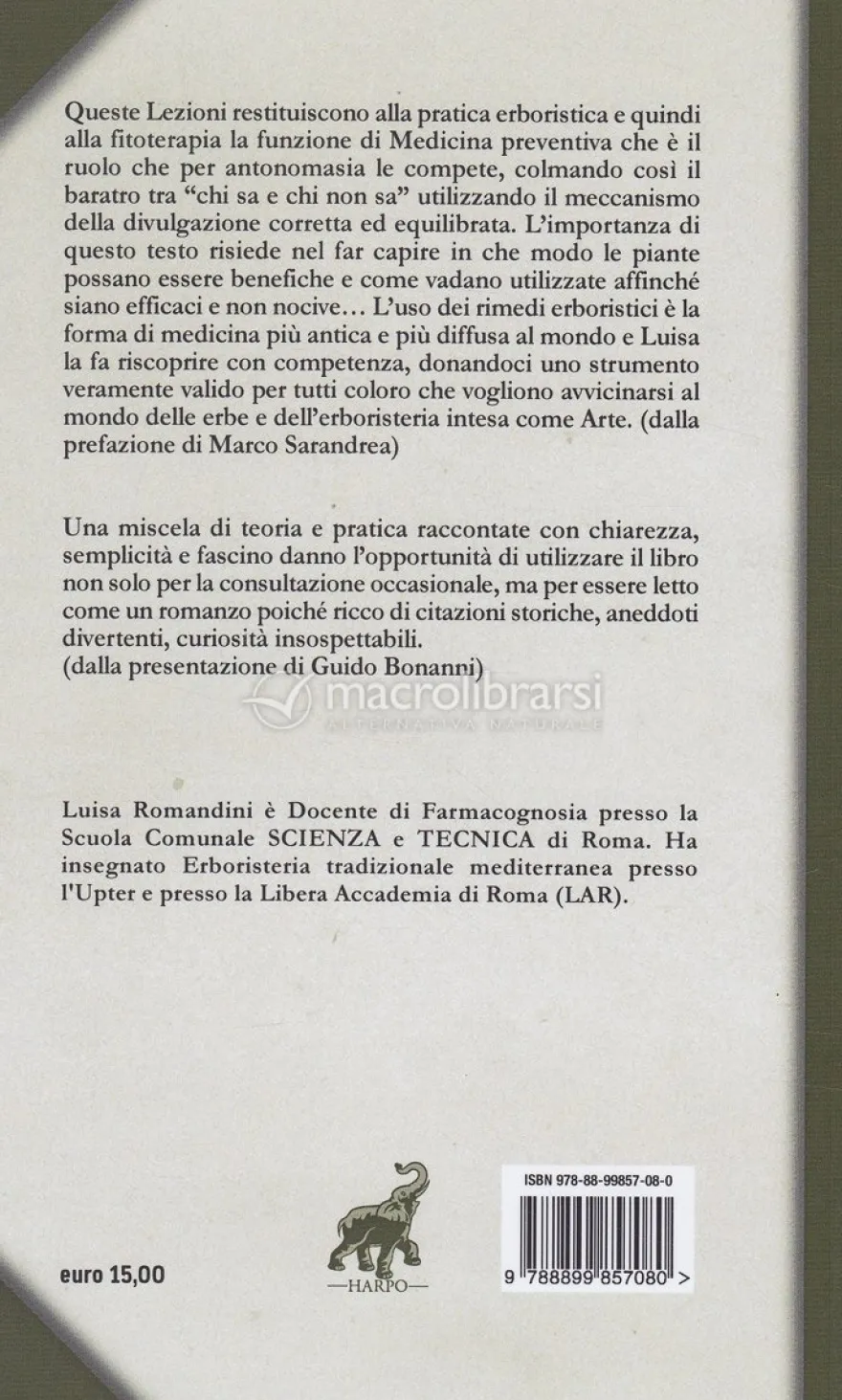 Lezioni di Erboristeria