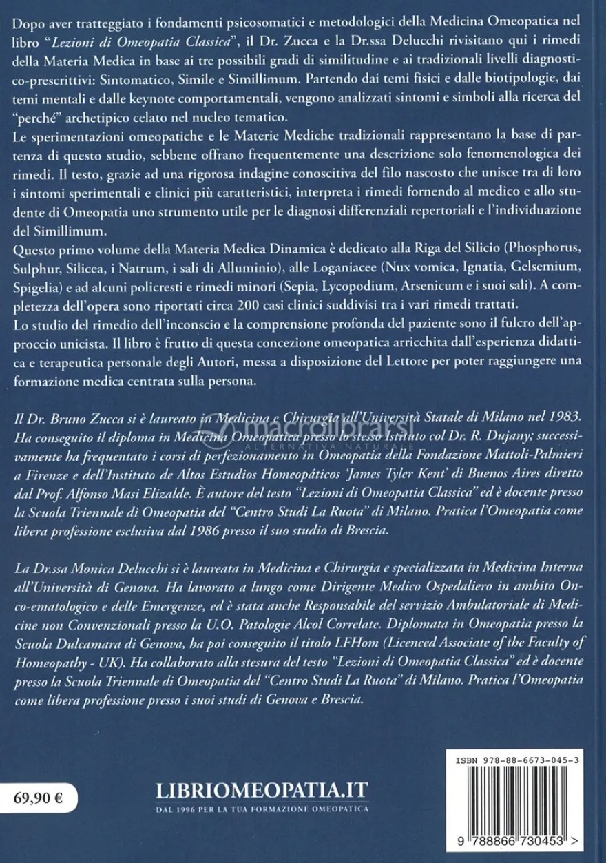 Lezioni di Materia Medica Dinamica