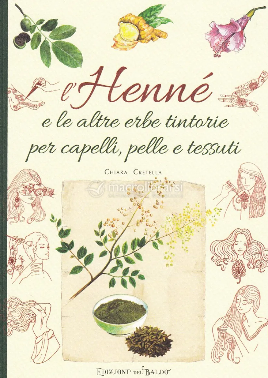 L'Henné e le Altre Erbe Tintorie per i Capelli, Pelle e Tessuti