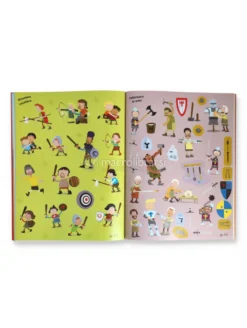 Libri con Adesivi - Cavalieri e Castelli