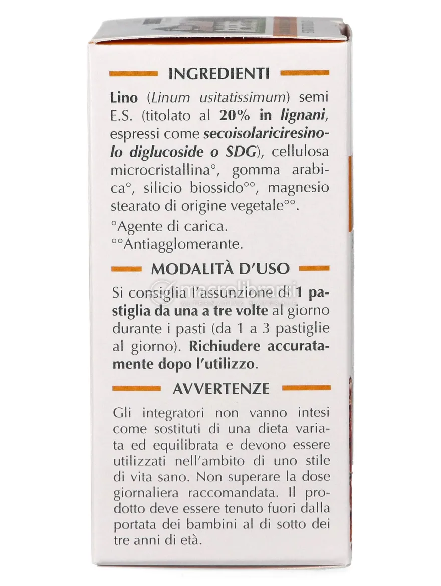 Lignani da Semi di Lino - Pastiglie