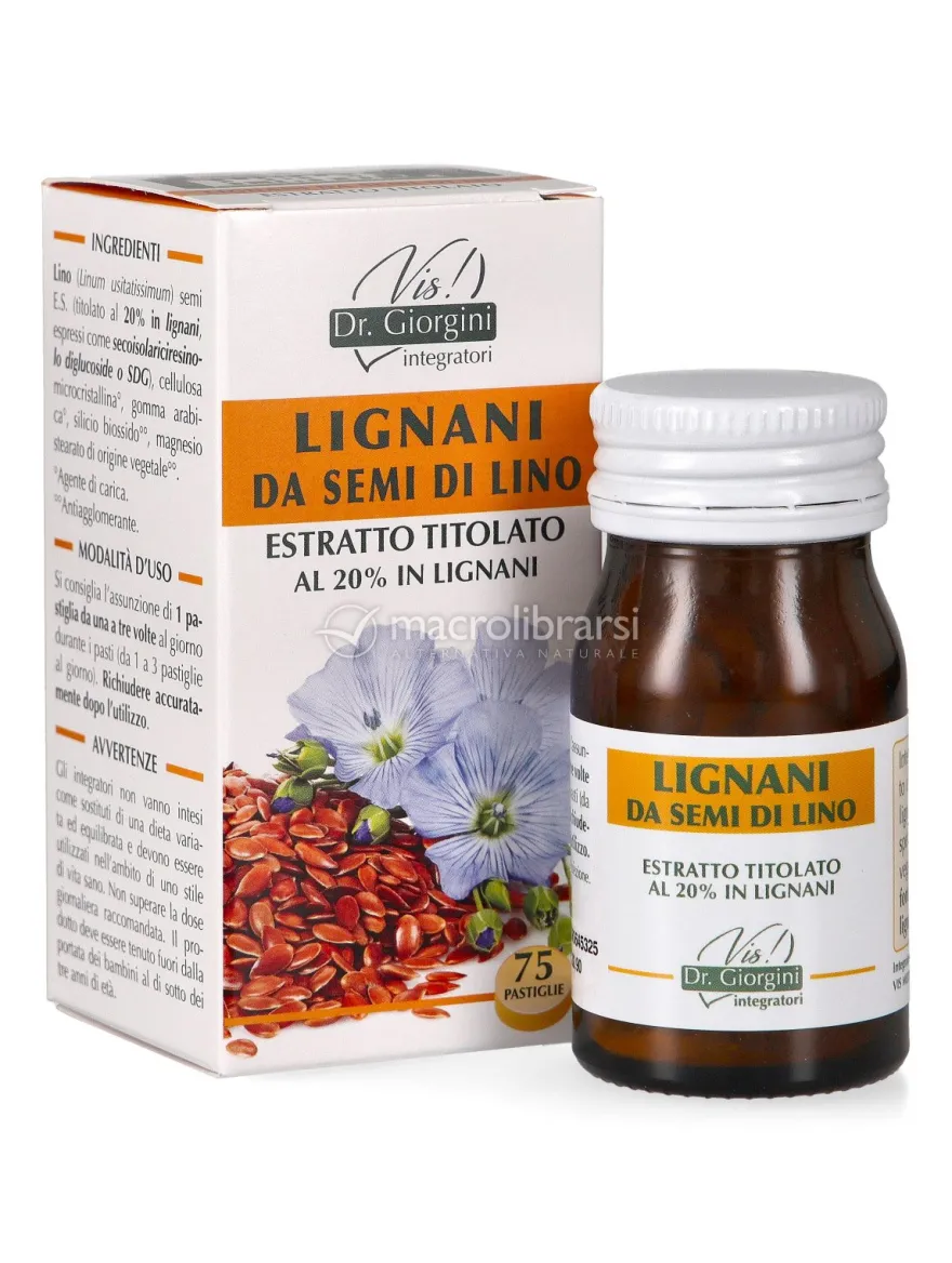 Lignani da Semi di Lino - Pastiglie