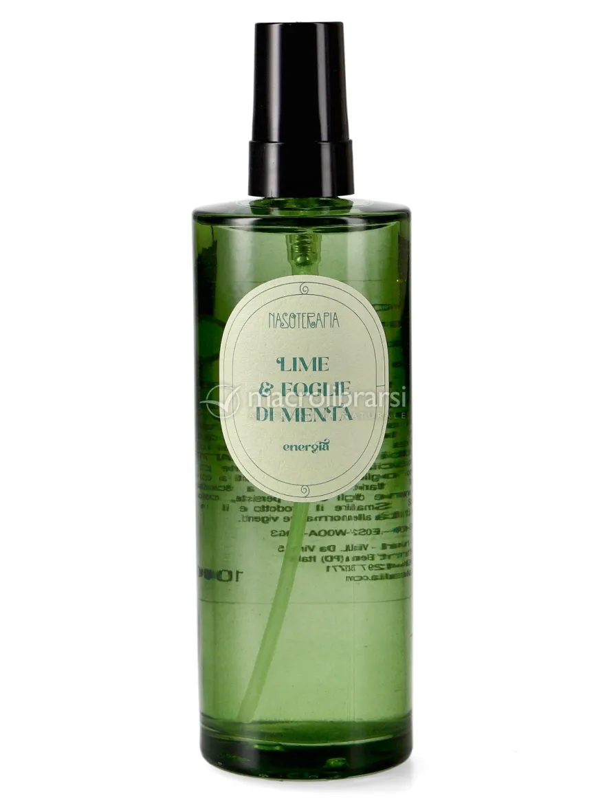 Lime e Foglie di Menta - Spray Ambiente "Energia"