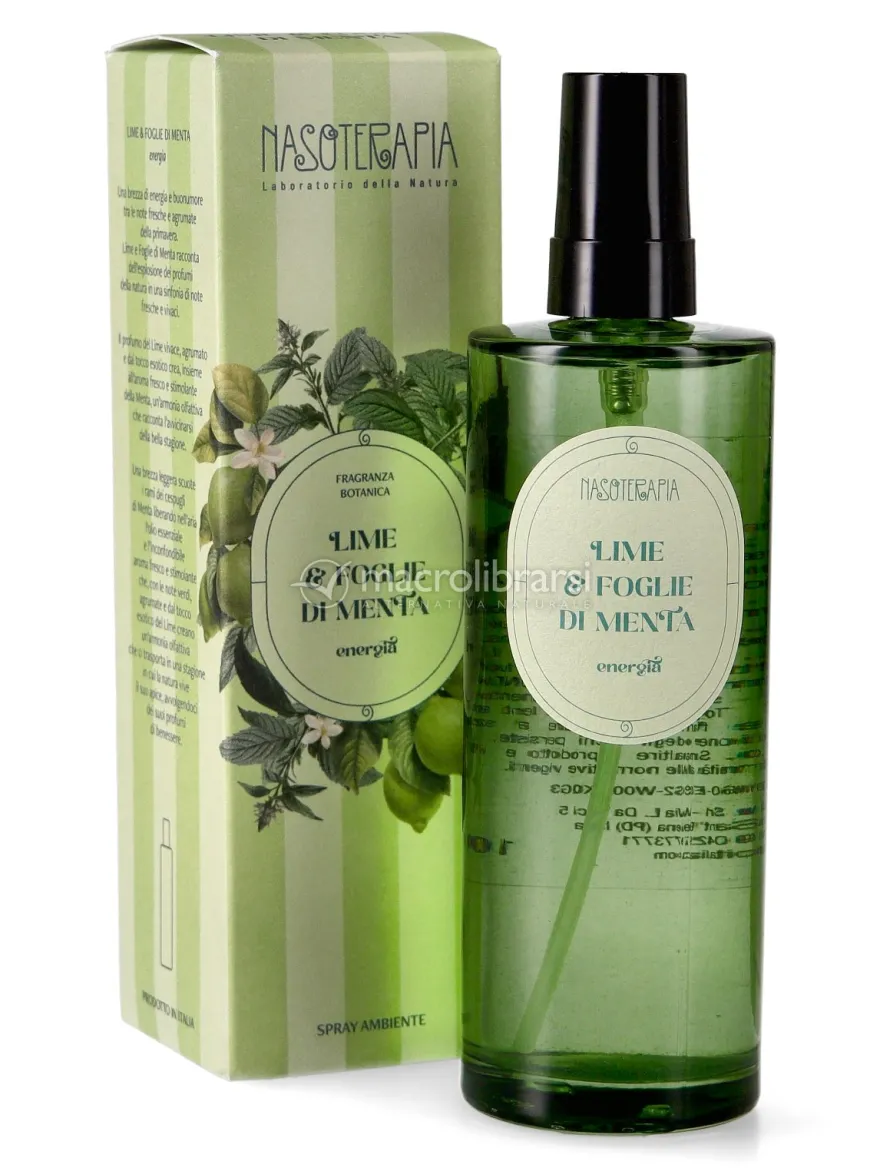 Lime e Foglie di Menta - Spray Ambiente "Energia"