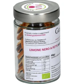 Limone Nero a Fette Bio, Crudo e Fermentato Naturalmente