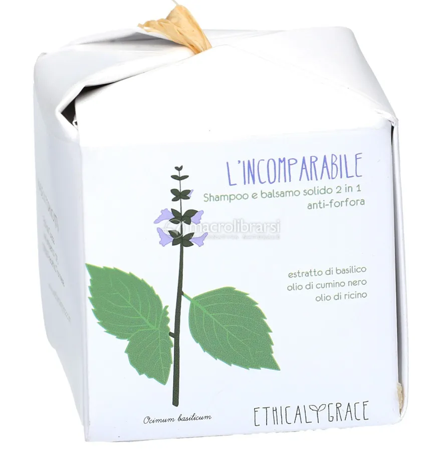 L'Incomparabile - Shampoo e Balsamo Solido 2 in 1 Anti-Forfora