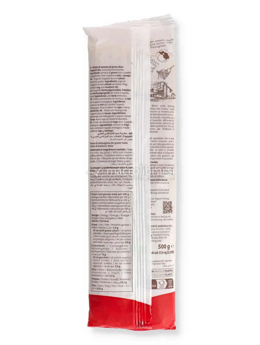 Linguine di Grano Senatore Cappelli Bio