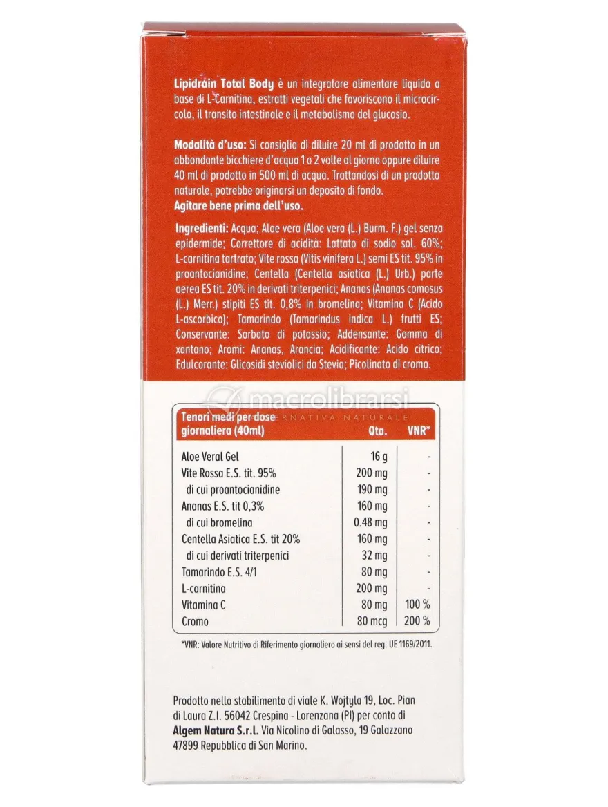 Lipidrain Total Body