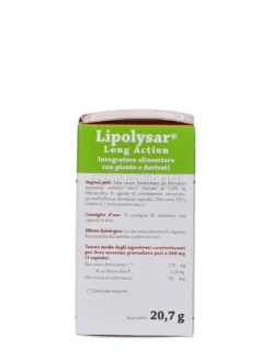 Lipolysar Long Action - Integratore di Riso Rosso Fermentato e Vite rossa