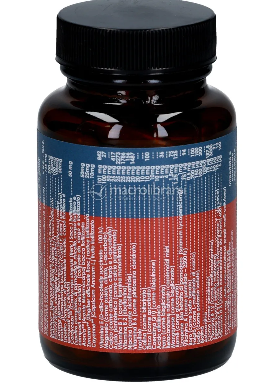 Living Multivitaminico Sport - Integratore di 27 Vitamine e Minerali + Magnifood