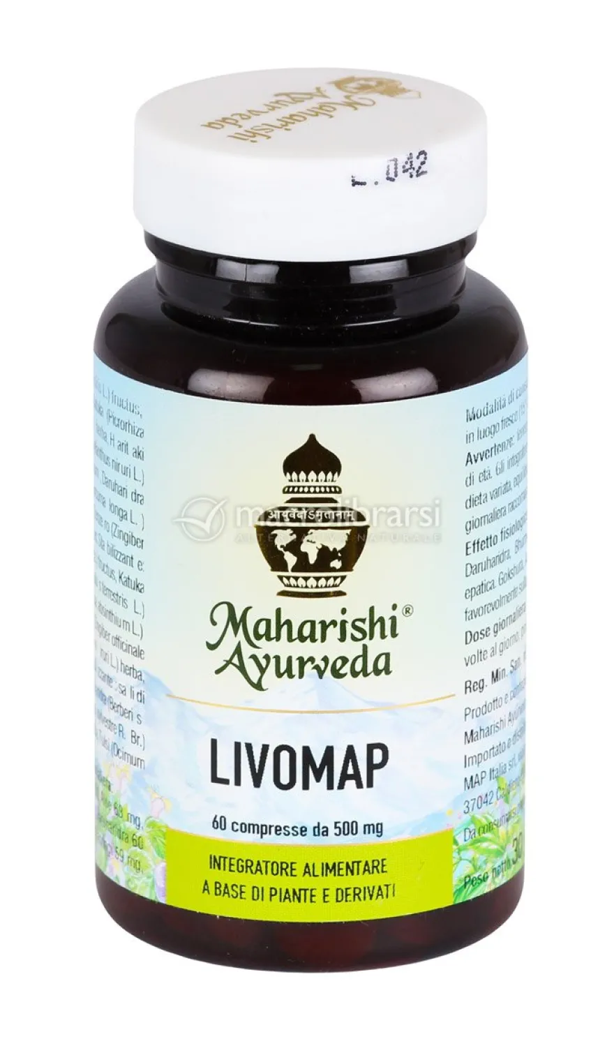Livomap - Integratore di Haritaki, Katuka, Aloe, Curcuma, Bhumyamalaki e Daruharidra