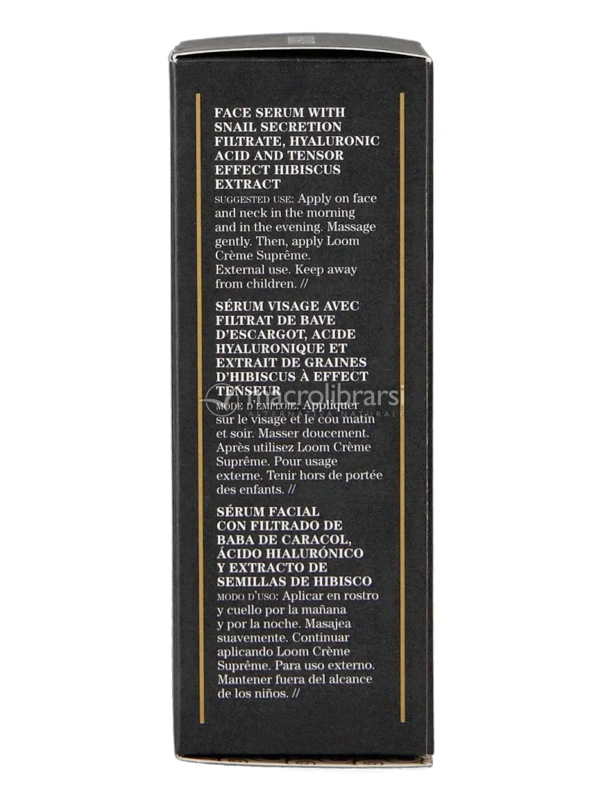 Loom Supreme Serum - Siero Viso Effetto Tensore