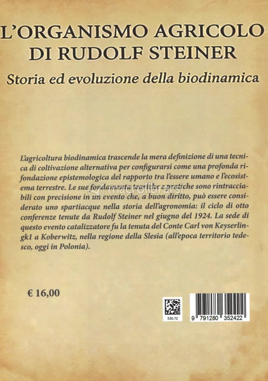 L'Organismo Agricolo di Rudolf Steiner