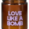 Love Like A Bomb - Candela Profumata di Cera di Soia