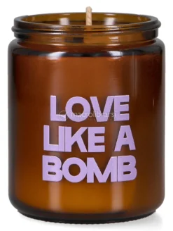 Love Like A Bomb - Candela Profumata di Cera di Soia