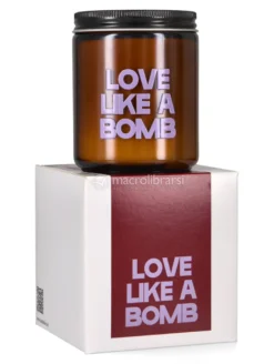 Love Like A Bomb - Candela Profumata di Cera di Soia