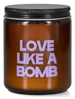 Love Like A Bomb - Candela Profumata di Cera di Soia