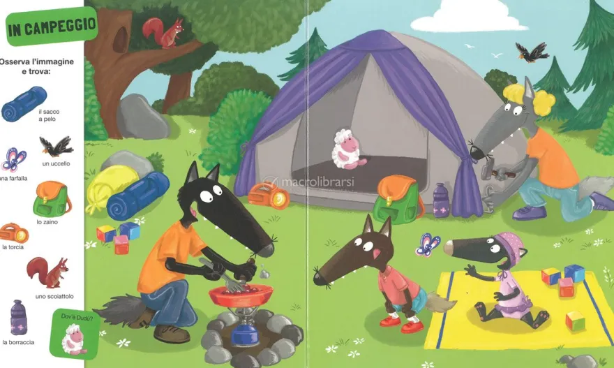 Lupetto Cerca e Trova - Viva Le Vacanze!