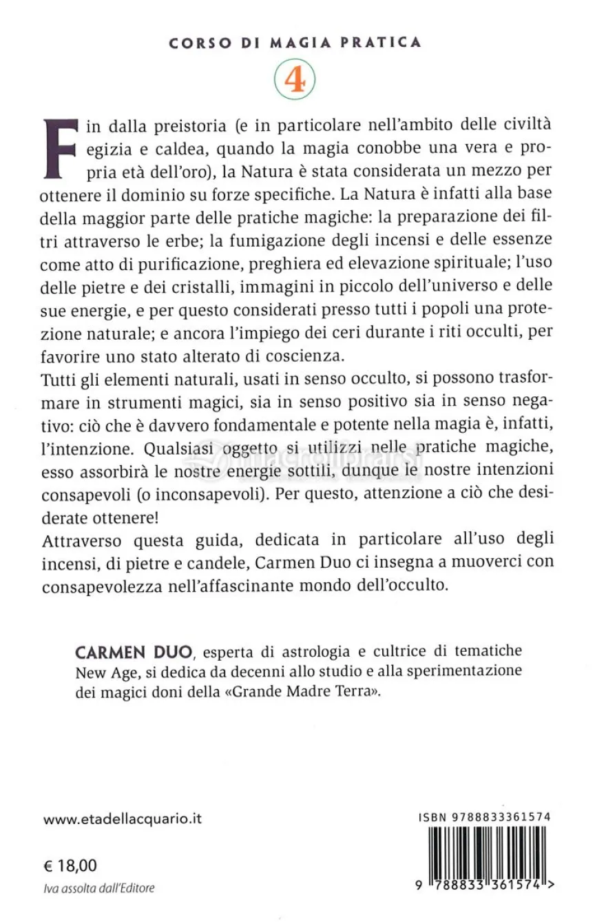 L'Uso Magico di Incensi, Profumi, Pietre e Candele