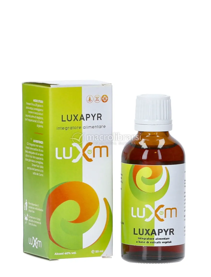Luxapyr Gocce - Integratore di Sambuco, Salice e Spirea