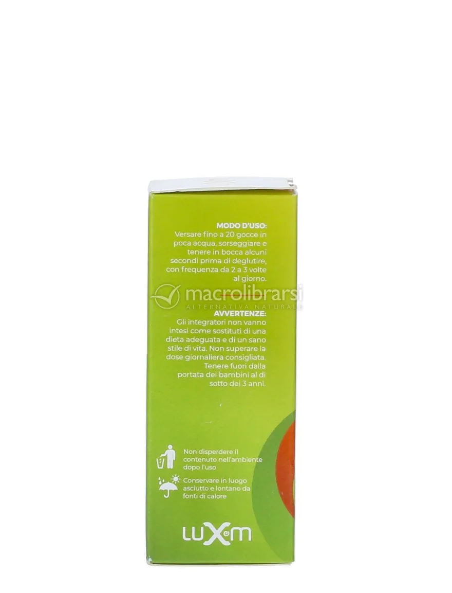 Luxvir Gocce - Integratore di Thymus vulgaris, Glycyrrhiza glabra, Astragalus
