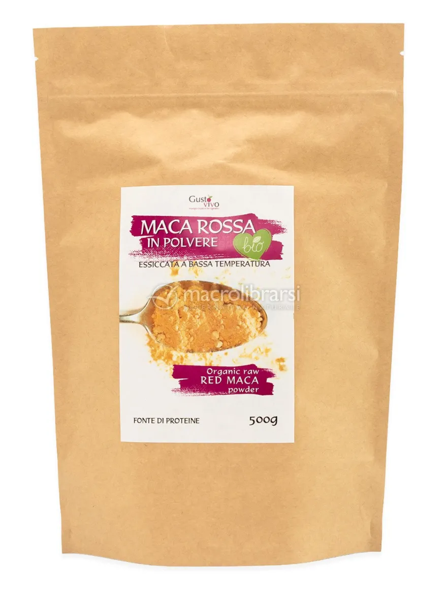 Maca Rossa in Polvere Biologica - 500 g