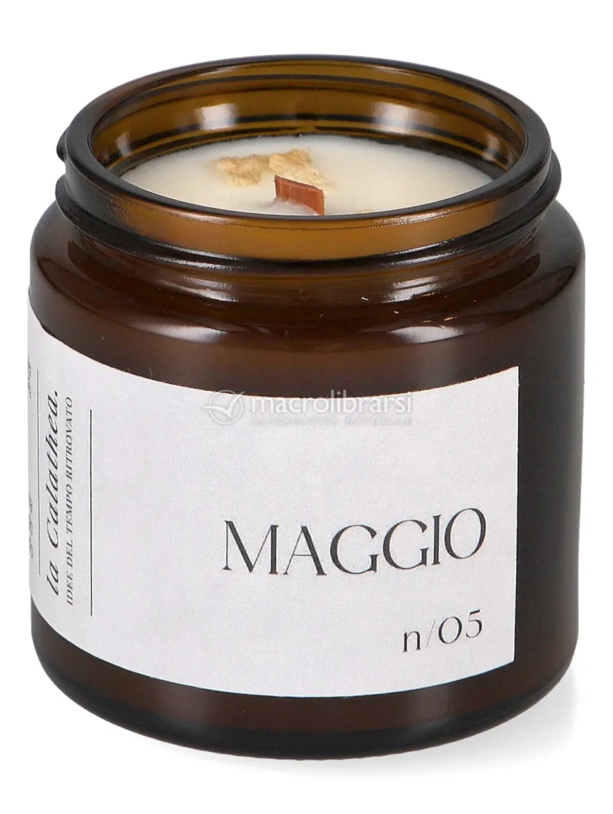Maggio - Candela Profumata in Cera di Soia - 90g