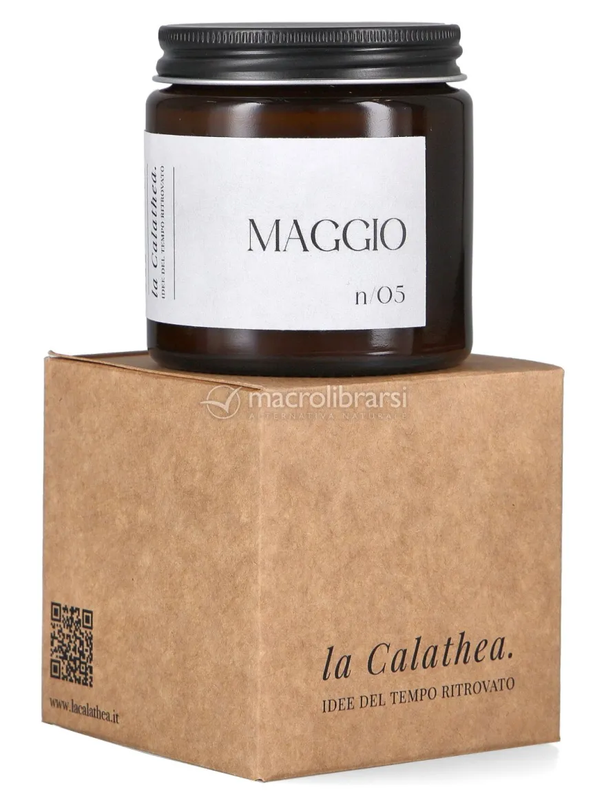 Maggio - Candela Profumata in Cera di Soia - 90g