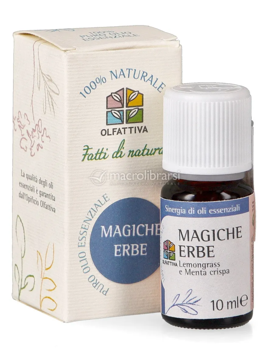Magiche Erbe - Olio Essenziale di Menta e Lemongrass