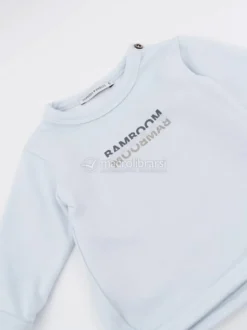 Maglia Bimbo con Logo - Water Blue - 1m