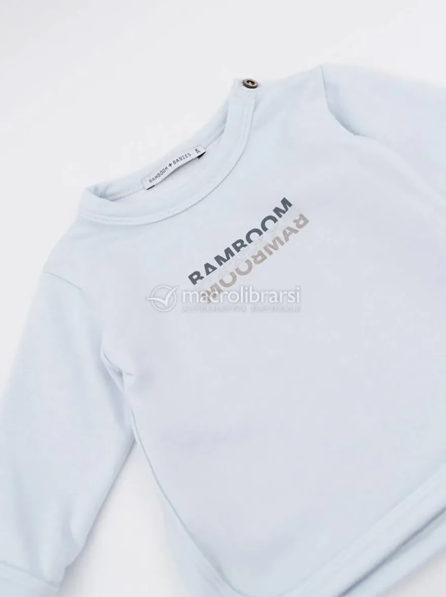 Maglia Bimbo con Logo - Water Blue - 1m