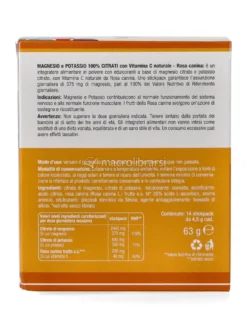 Magnesio e Potassio con Vitamina C - 14 Stickpack