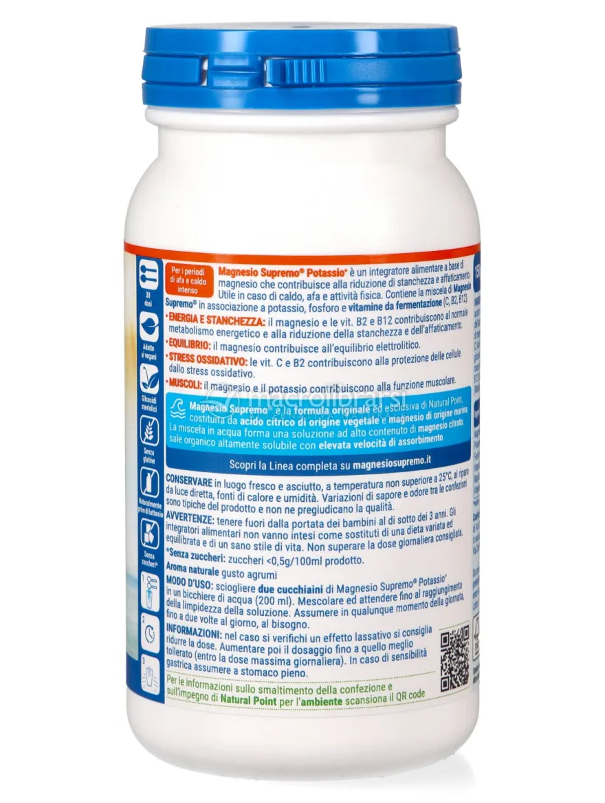 Magnesio Supremo® Potassio+ in Polvere